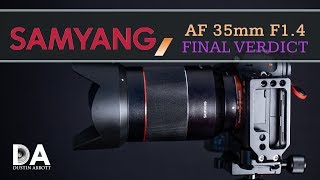 Samyang AF 35mm F14 Final Review  4K [upl. by Hylton]