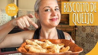 RECEITA DE BISCOITO DE POLVILHO COM QUEIJO [upl. by Tabby]