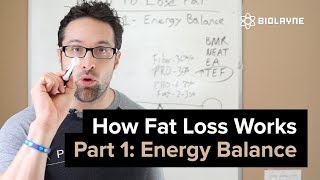 How Fat Loss Works  Episode 1 Energy Balance [upl. by Lednem]