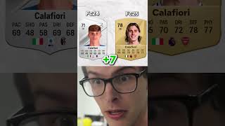 Reacting To Fc25 Arsenal Ratings 😂 eafc fc25 [upl. by Alaehs]