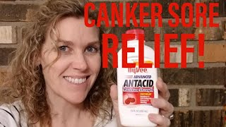 How to Get Rid of a Canker Sore Canker Sore Treatment [upl. by Claybourne733]