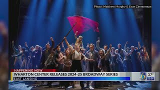 Wharton Center releases its upcoming Broadway series lineup [upl. by Nialb]