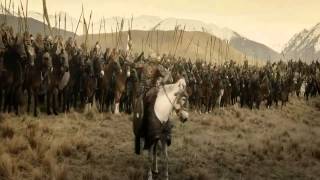 Carga de los Rohirrim en los campos de Pelennor  Español castellano [upl. by Narad]