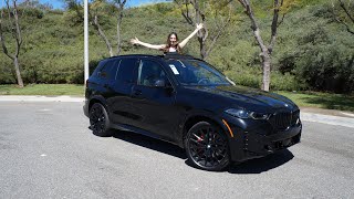 New 2025 BMW X5 xDrive 40i w M Sport Review  22quot M Wheels  Exhaust Sound  BMW Test Drive Review [upl. by Kilar]