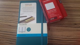 yeni bullet journal ım  meleskine soft cover dotted notebook moleskine daily diary planner agenda [upl. by Audra100]