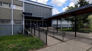 WINDERMERE SECONDARY SCHOOL in VANCOUVER CANADA Tour of eastside high school [upl. by Notlehs567]