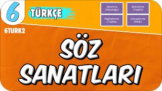 Söz Sanatları 📙 6TURK2 2025 [upl. by Hazmah105]