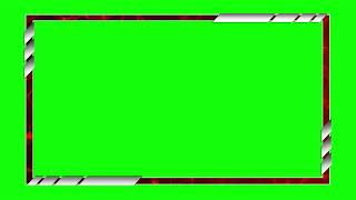 FREE Animated Webcam Overlay Green Screen [upl. by Mor]