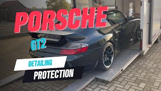 Detailing a Rare Green Porsche 996 GT2 Clubsport [upl. by Shaner]