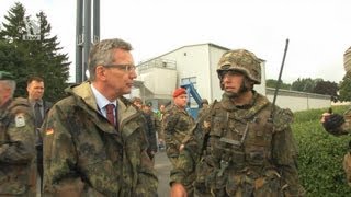 Ministerbesuch beim Jägerregiment 1 [upl. by Jecon831]