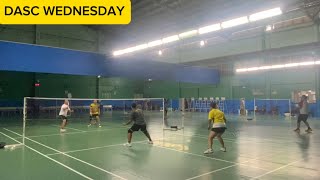 JerryKaye vs JRRamil  DASC WEDNESDAY 091124 badminton justforfun badmintonlovers [upl. by Weiser944]