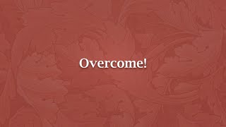 Overcome  H 1273 [upl. by Ecneitap]