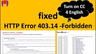 How to fix HTTP Error 40314 Forbidden [upl. by Josefa]