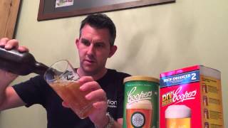 Coopers Australian Pale Ale homebrew kit review [upl. by Ellerrad285]