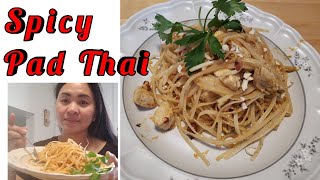 Spicy Chicken Pad Thai Recipes🌶 [upl. by Brod726]