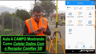 Aprenda a COLETAR DADOS no Método RTK e no Método Absoluto Estático Com o Receptor S6 ComNav [upl. by Forland]