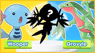 Pokemon Fusion  Wooper  Grovyle  pokemon infinite fusion challenge [upl. by Yelkcub]