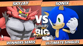 LMBM 2024 Top 8  Skyjay Incineroar Vs Sonix Sonic Smash Ultimate  SSBU [upl. by Nednarb]