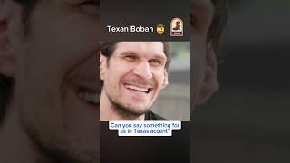 Bobans Texas Accent 😂😂😂 nba [upl. by Osnofledi51]