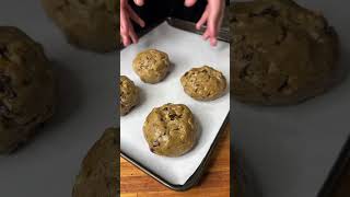 RECREANDO LAS COOKIES DE LEVAIN BAKERY Receta shorts nyc levainbakery [upl. by Tigdirb]