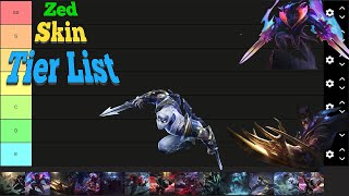 Zed Tier List Skin [upl. by Buckden57]