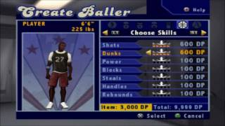 NBA Street Vol 2  Create A Baller [upl. by Giustina]