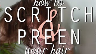 how to Scritch amp Preen your hair [upl. by Emor]