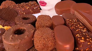 ASMR MUKBANG｜CHOCOLATE PARTY GODIVA ICE CREAM MOCHI MALTESERS TICO 편의점 초콜릿 디저트 먹방 EATING SOUNDS [upl. by Nwahsat]