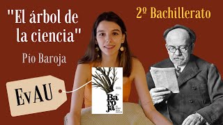 “El árbol de la ciencia” de Pío Baroja  Lectura EvAU Madrid 2º Bach  Lengua y Literatura [upl. by Lachish218]