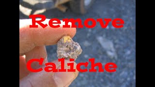 Removing CalicheCalcrete From Your Gold [upl. by Airtemad]