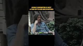 John Carpenter thinks Close Encounters is pretentious johncarpenter stevenspielberg [upl. by Hadlee]