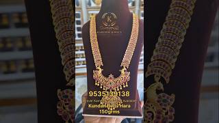 Grand silver Hara 150grms silvernecklace silverornaments 925chikkaballapur jewellery 916h [upl. by Gladdie517]