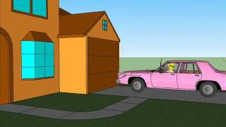 Simpsonu namas 3D [upl. by Werra]