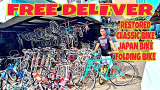 FREE DELIVERRESTORED CLASSIC AT JAPAN SURPLUS BIKE [upl. by Ilka73]