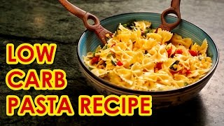 Recipe  Easy low carb vegetarian pasta [upl. by Villiers]