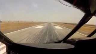 Heavy and Hot C5 Takeoff at 700000 lbs and 37C [upl. by Akirehc]