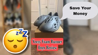 Yeezy Foam Runner Onyx Review  short [upl. by Onairam]