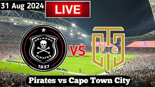 Orlando Pirates Vs Cape Town City Live Match Today [upl. by Aylat]