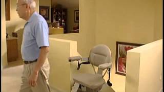 Stair Lifts  Bruno Curved Rail Stairlift [upl. by Oner]