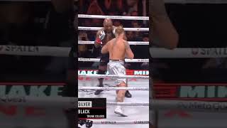 Jake Paul Scores Insane KO of Tyron Woodley In Round 6 SHOWTIME PPV JakePaulvsMikeTyson trending [upl. by Wolgast]