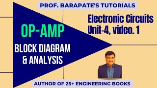 OP AMP  BLOCK DIAGRAM AND ANALYSIS [upl. by Bernat]