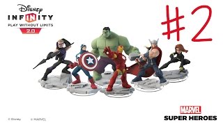 Lets Play Disney Infinity 20 The Avengers Play Set 2 [upl. by Prudence]