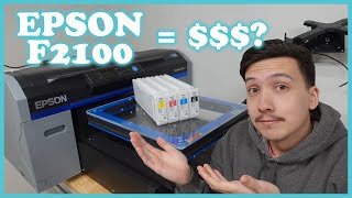 How Much Does an Epson SureColor F2100 DirectToGarment DTG Printer Cost to Own in 2023 [upl. by Aihsrop953]