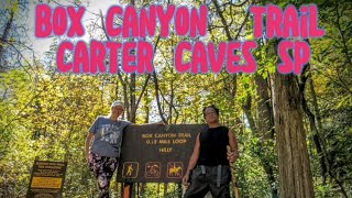 Box Canyon Trail Carter Caves SP OTG 236 [upl. by Ami115]