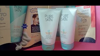 Oriflame New Pure Skin Deep Cleanse Face Wash Review  Oily Skin Facewash  For Acne amp Blemishes [upl. by Erinn]