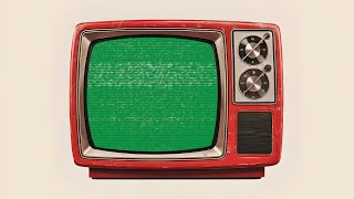 Red Aesthetic Retro TV Green Screen Template [upl. by Detta782]