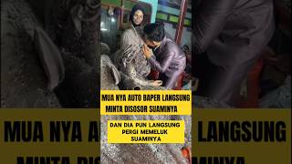 momen lucu ketika mua baper saat pengantin ciuman ‼️‼️ ngakak lucu ketawa mua nikah [upl. by Rankin]