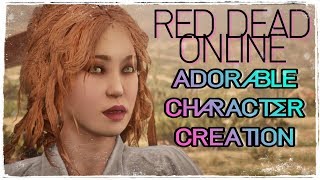 Red Dead Online  Cute Female Character Creation [upl. by Aicilav808]