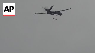 South Korea and the US hold their first livefire drone exercise [upl. by Hjerpe]