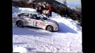 Ford Sierra Cosworth XR4x4 Rally Monte Carlo 1987 [upl. by Shaer]